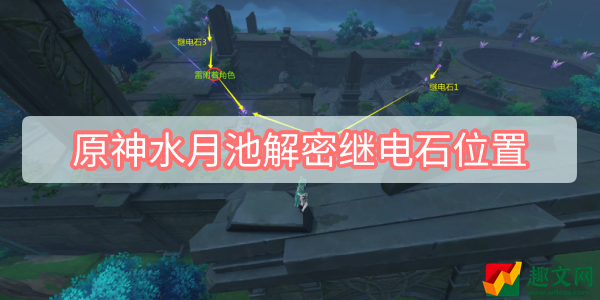 原神水月池解密继电石位置在哪里 水月池解密继电石位置